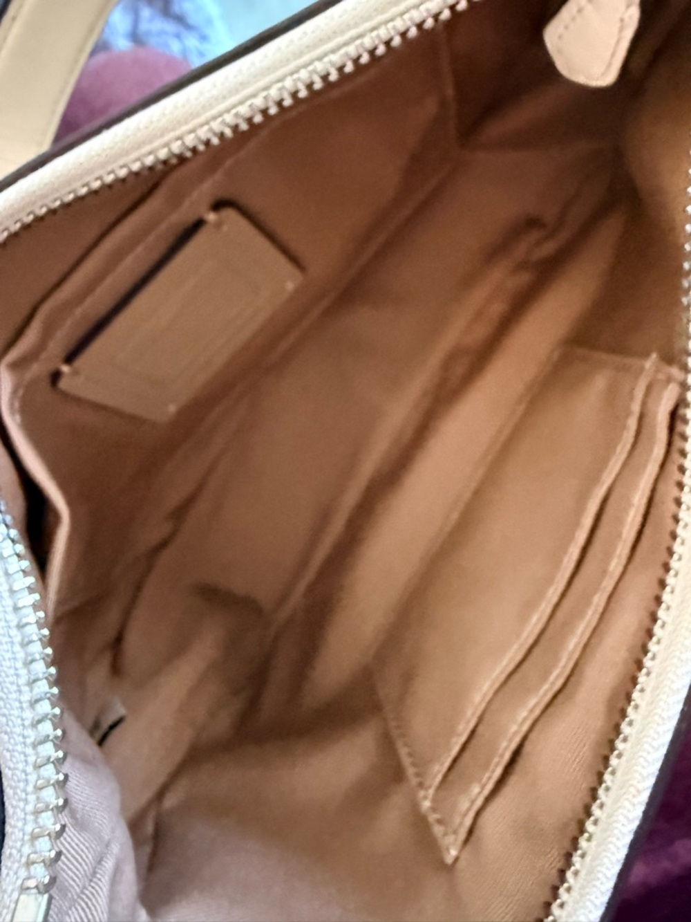 Coach Cream Crossbody Bag - Picture 8 of 14